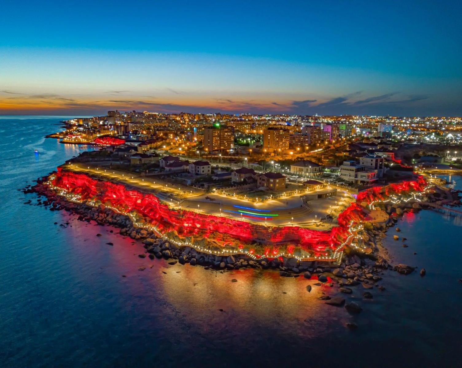 Apartment Florence Моря 600 Метров Aktau  Exteriör bild